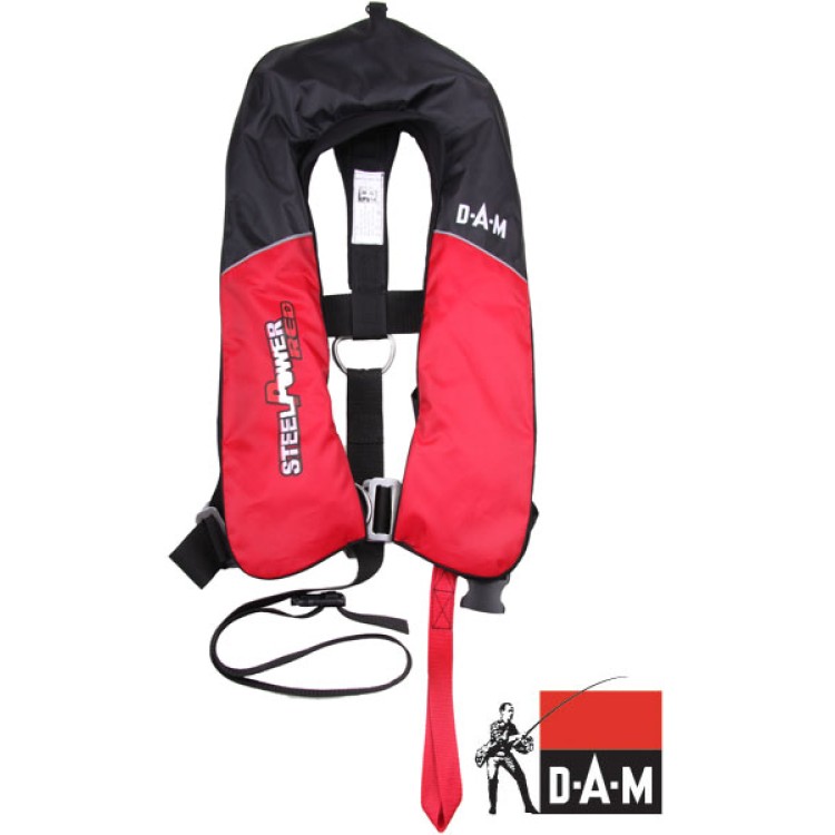 Gelbėjimosi liemenė DAM SteelPower Red Floatation Vest >150N 
