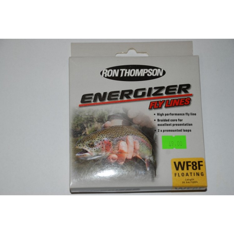 FLY  LINES   WF8F   floating   Ron  Thompson  ENERGIZER