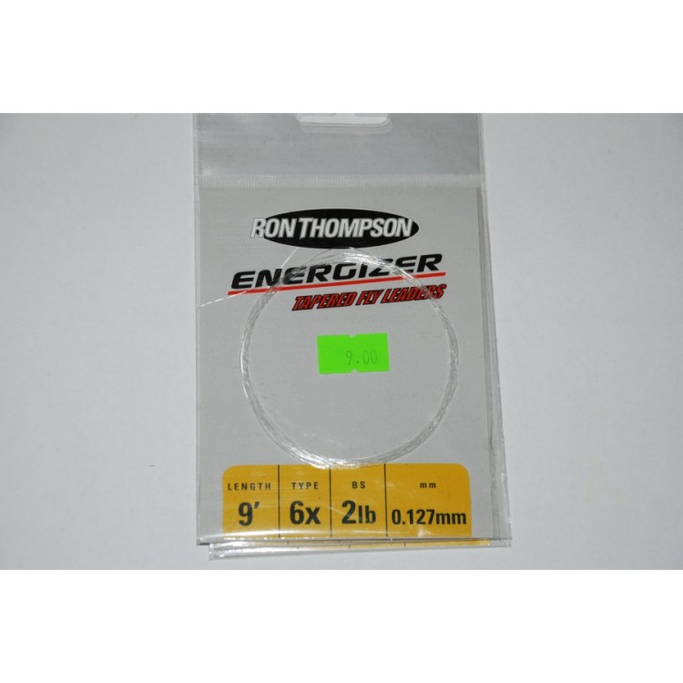 TAPERED  FLY  LEADERS   Ron  Thompson  ENERGIZER
