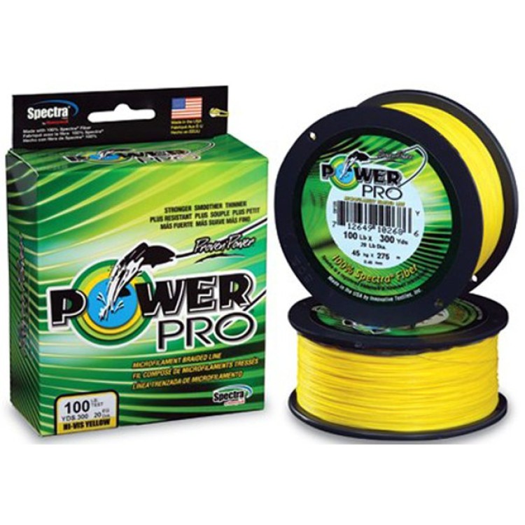 Pintas valas  Power  Pro 275m  geltonas  